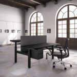 Urban 411 Office Furniture Dubai & Abu Dhabi Face to Face - Height Adjustable Desk