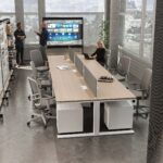 Mi5 Cluster of 6 Face to Face Workstation