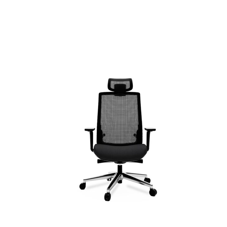 Kron Managerial Chair - Black Frame