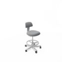 Yosh High Chair - Grey White Frame