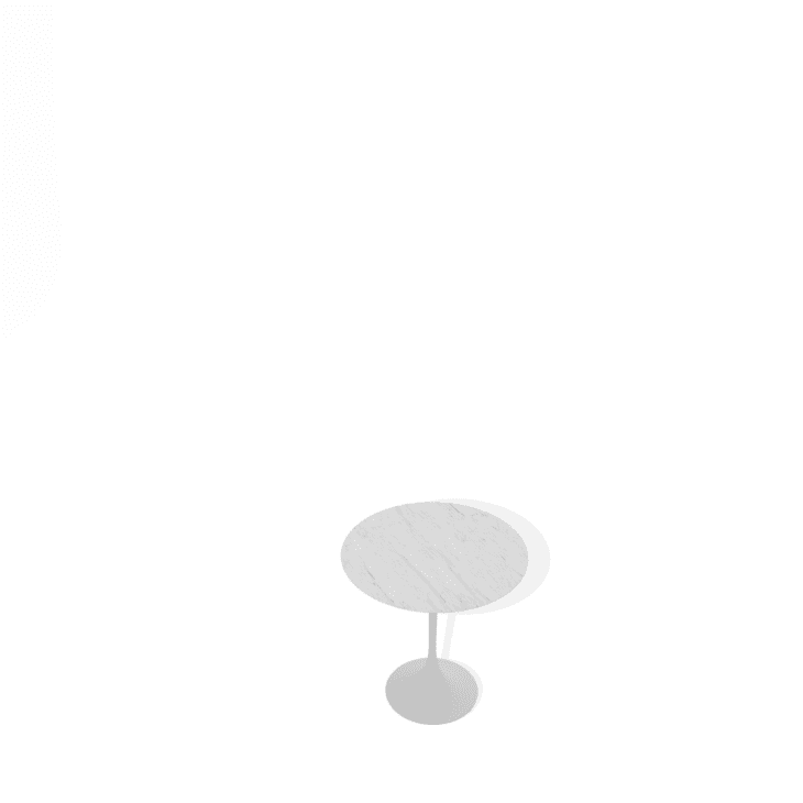 Meta Round Marble Coffee Table