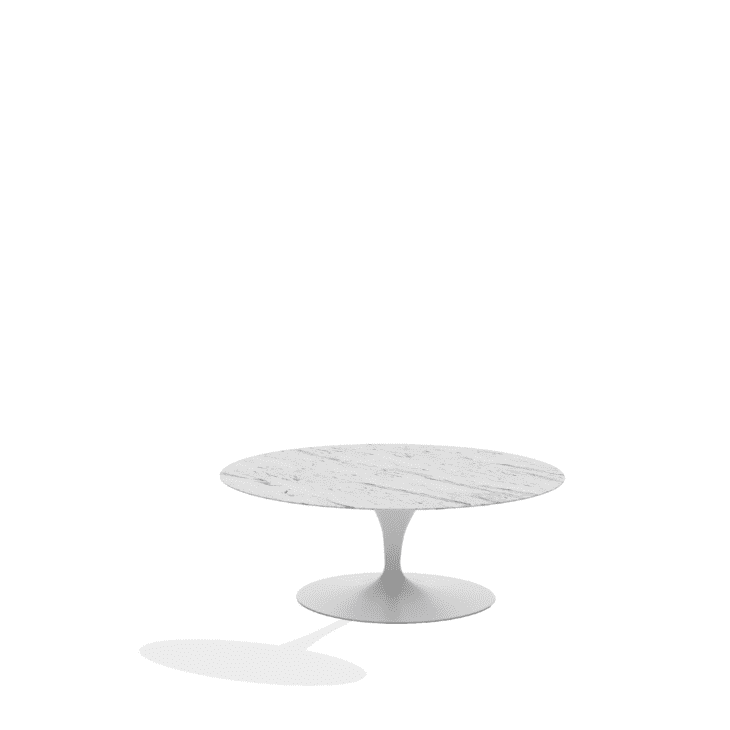 Meta - Oval Marble Center Coffee Table