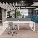 B52 Cluster of 2 Side By Side Workstation