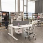 Mi5 Cluster of 2 Face to Face Workstation