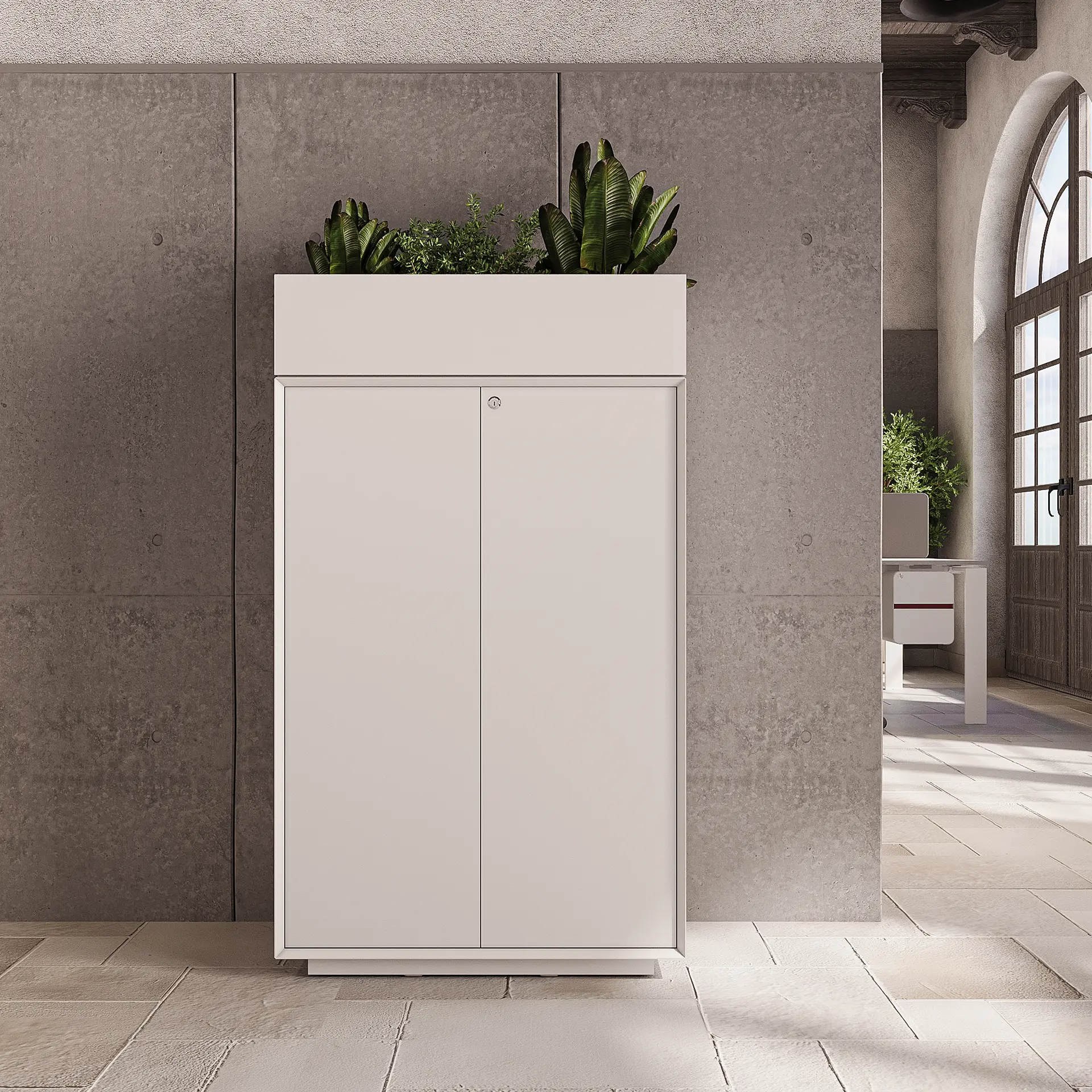 Artboard 1 E+ Medium Planter Cabinet - Image 1