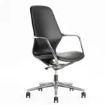 Aero High Back Chrome Guest Meeting Chair