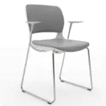Forum Grey Guest Cantilever Chair