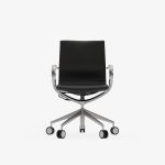 Merc Medium Back PU Meeting Chair