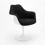 Meta Armchair - White Frame
