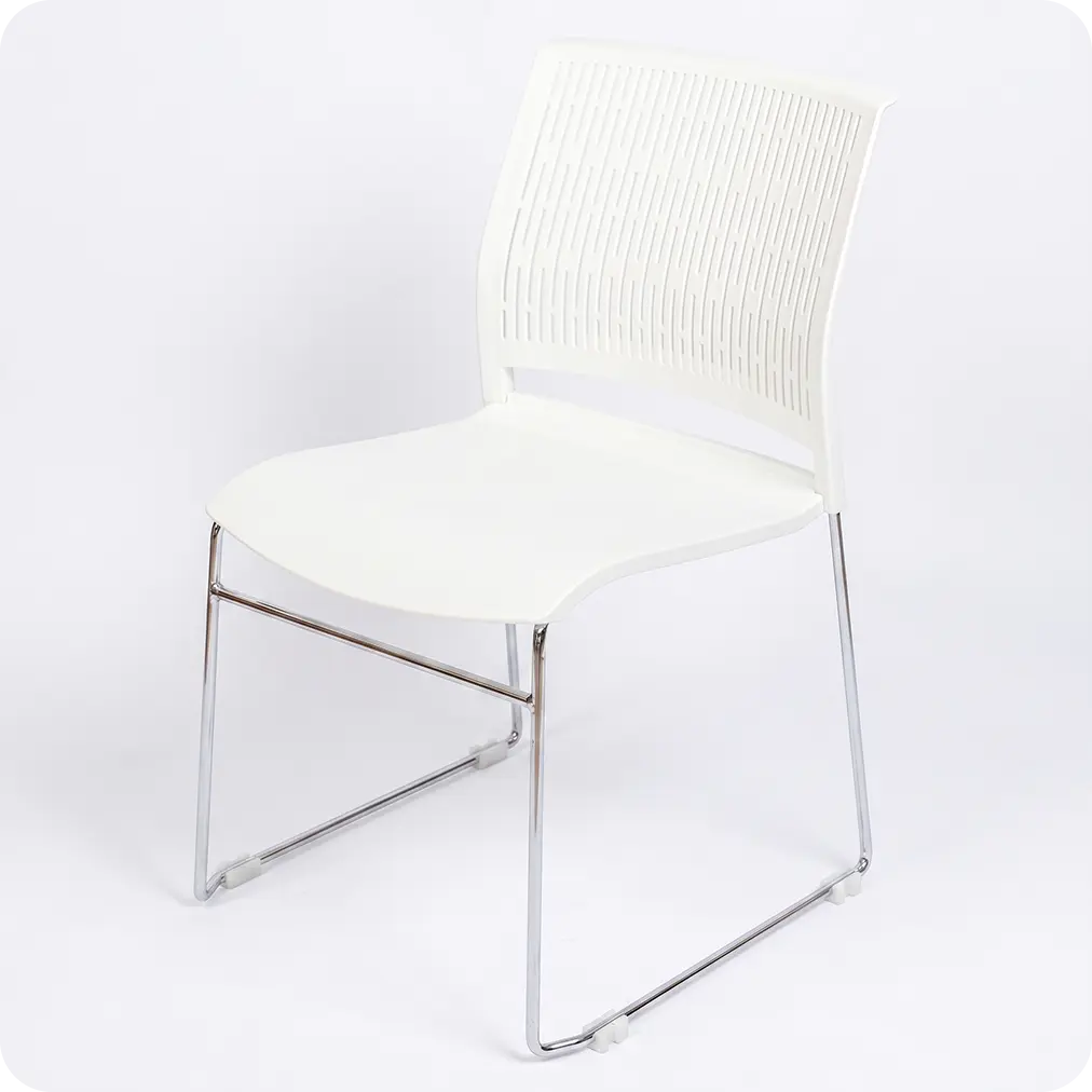 Plast White Pantry Chair Plast White Pantry Chair - Image 1